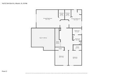 Floor plan 1 for 16372 SW 93rd St