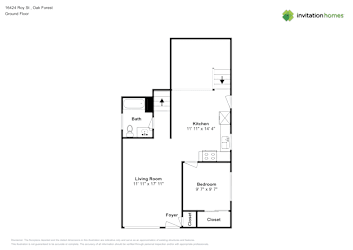 Floor plan 2 for 16424 Roy St