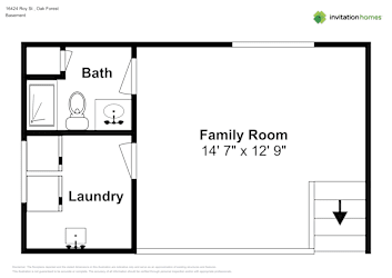 Floor plan 1 for 16424 Roy St