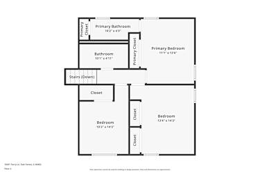 Floor plan 3 for 16431 Terry Ln