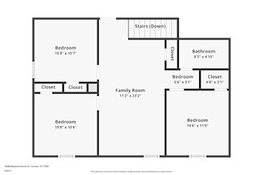 Floor plan 2 for 16488 Blossom Grove Dr