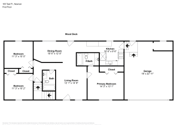 Floor plan 2 for 165 Teal Pl