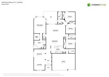 Floor plan 1 for 1662 Cherry Blossom Ter