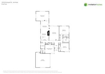 Floor plan 1 for 16745 Archwood St