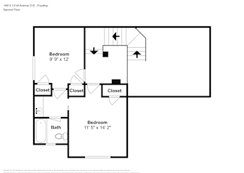 Floor plan 2 for 16813 121st Avenue Ct E