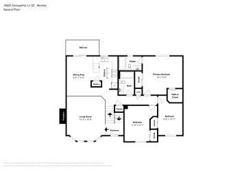 Floor plan 2 for 16825 Snoqualmie Ln SE
