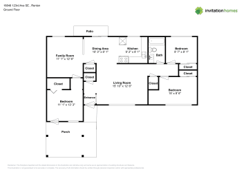 Floor plan 1 for 16848 123rd Ave SE