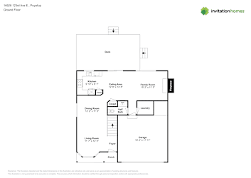 Floor plan 1 for 16928 123rd Ave E