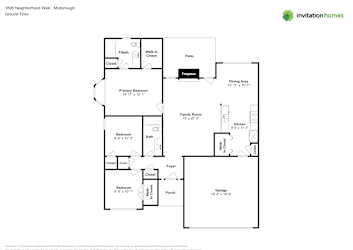 Floor plan 1 for 1695 Neighborhood Walk
