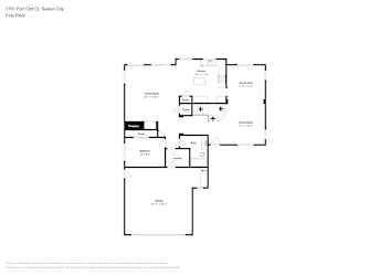 Floor plan 1 for 1701 Fort Ord Ct
