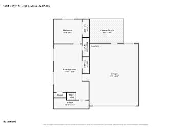 Floor plan 1 for 1704 S 39th St