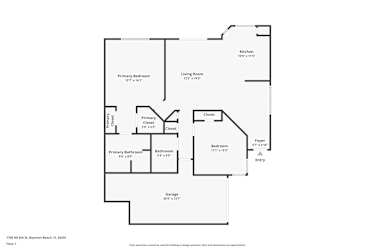 Floor plan 1 for 1706 NE 6th St