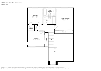 Floor plan 2 for 1711 W Quick Draw Way
