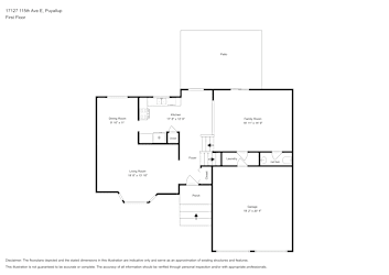 Floor plan 1 for 17127 115th Ave E