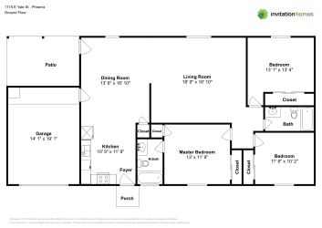 Floor plan 1 for 1715 E Yale St