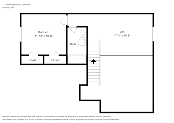 Floor plan 2 for 1716 Delaford Pl
