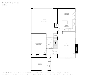 Floor plan 1 for 1716 Delaford Pl