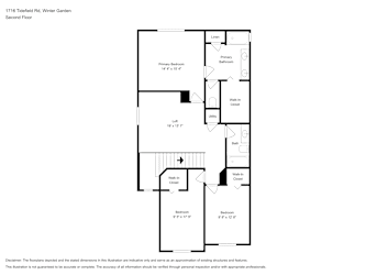 Floor plan 2 for 1716 Tidefield Rd