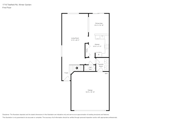 Floor plan 1 for 1716 Tidefield Rd