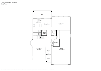 Floor plan 1 for 17187 W Ashley Dr