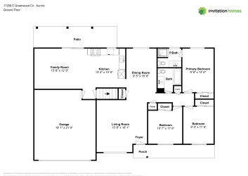 Floor plan 2 for 17258 E Greenwood Cir