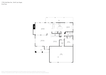 Floor plan 1 for 1729 Little Bow Ave
