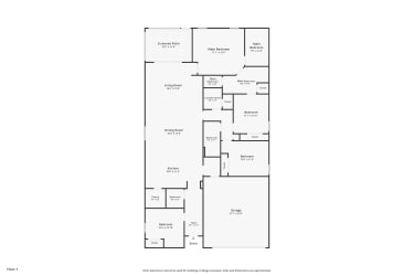 Floor plan 1 for 1734 142nd Ter E