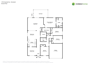 Floor plan 1 for 1734 Crowned Ave