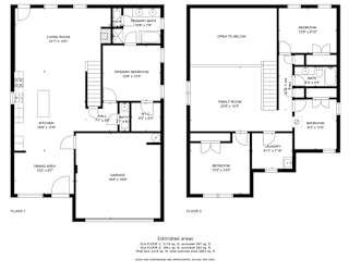 Floor plan 1 for 1739 Walt Stephens Rd
