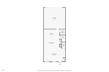 Floor plan 1 for 174 Maybrook Dr