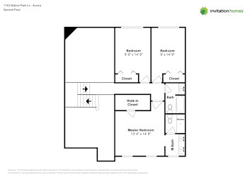 Floor plan 3 for 1743 Walnut Park Ln