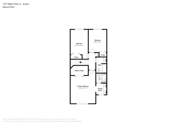 Floor plan 3 for 1747 Walnut Park Ln