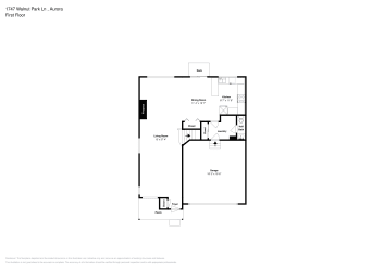 Floor plan 2 for 1747 Walnut Park Ln
