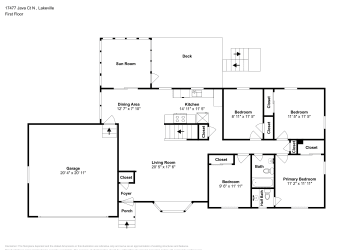 Floor plan 2 for 17477 Java Ct N