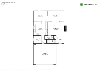 Floor plan 1 for 17504 14th Dr SE