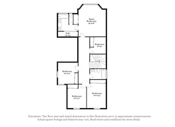 Floor plan 2 for 1751 Forest Walk Dr