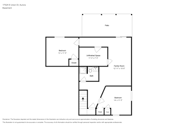 Floor plan 1 for 17525 E Union Dr