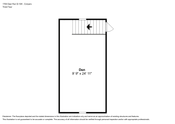Floor plan 1 for 1760 Deer Run Dr SW