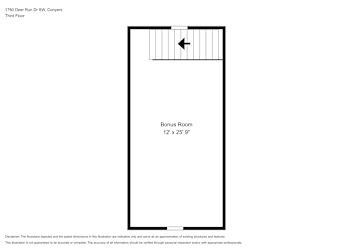 Floor plan 1 for 1760 Deer Run Dr SW