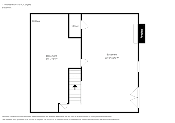 Floor plan 2 for 1760 Deer Run Dr SW