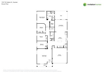 Floor plan 1 for 17617 W Voltaire St