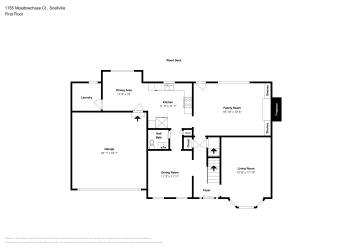 Floor plan 2 for 1765 Meadowchase Ct