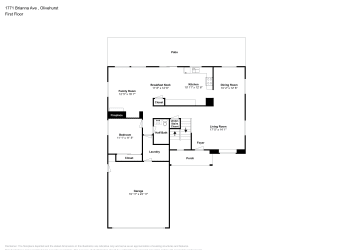 Floor plan 1 for 1771 Brianna Ave