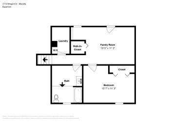 Floor plan 1 for 1774 Wingard Dr