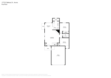 Floor plan 1 for 17772 E Bethany Dr