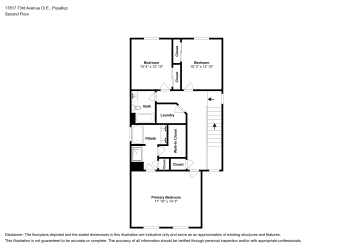 Floor plan 2 for 17817 73rd Avenue Ct E