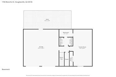 Floor plan 2 for 1784 Blanche Dr
