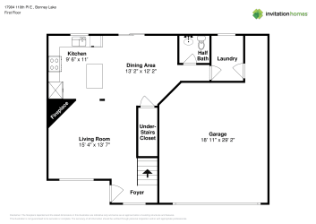 Floor plan 1 for 17904 110th Pl E