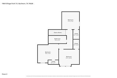 Floor plan 1 for 1804 Village Park Trl