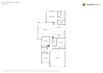 Floor plan 1 for 18055 W Palo Verde Ave
